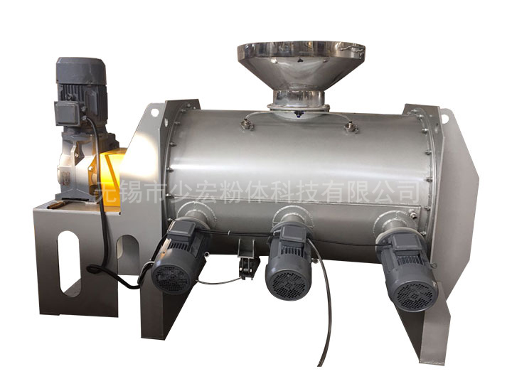 犁刀混合機(jī)配水冷夾套、噴液裝置